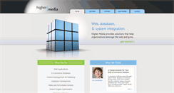 Desktop Screenshot of highermedia.com